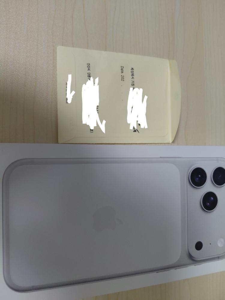 [단순개봉]아이폰17 프로맥스 512기가 실버--1