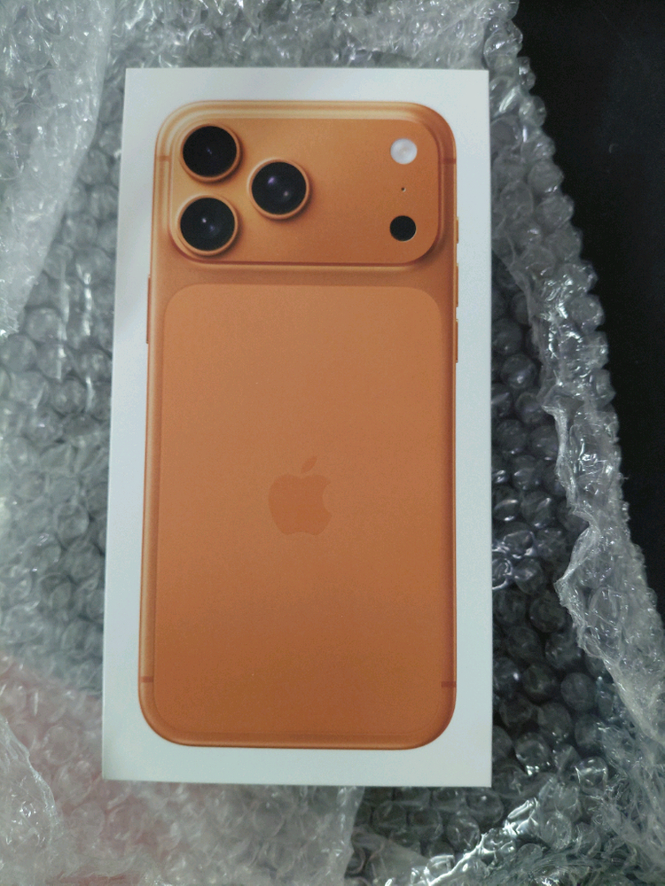 [미개봉]아이폰17 프로맥스 512기가 오렌지 새상품--1