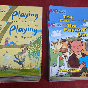 콜린스 빅캣리더스 핑크,레드, 옐로우,블루(워크북포함)