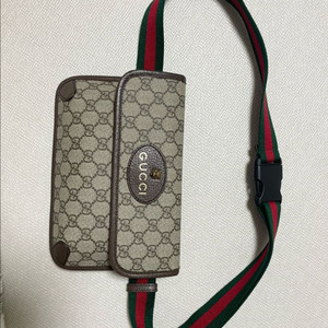 구찌 정품-GG 캔버스 벨트백(새상품급) 이미지