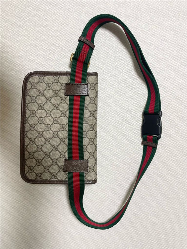 구찌 정품-GG 캔버스 벨트백(새상품급) 이미지