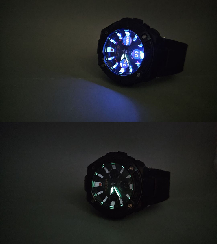 카시오 지샥 GST-S130BC 지스틸 코듀라밴드 이미지