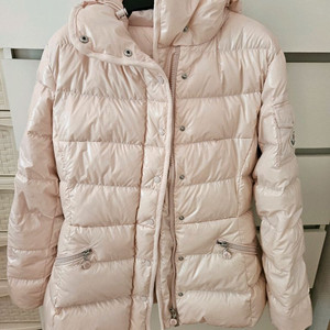 수입 A라인 글로시 패딩