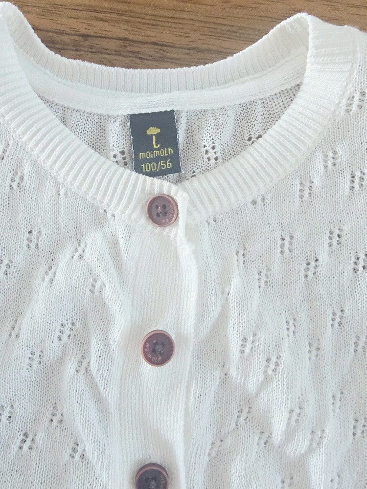 모이몰른 펀칭 가디건 100사이즈--1