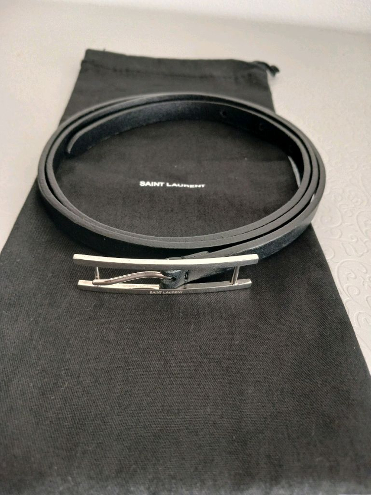 생로랑 가죽 여성벨트 정품 입니다--8