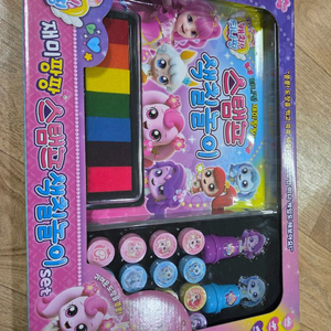 캐치티니핑 스탬프 색칠놀이 새상품 + 티니핑 스티커북 덤 드려요 이미지