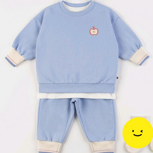 해피프린스 / 온비 아기 셋업 베이비블루 100