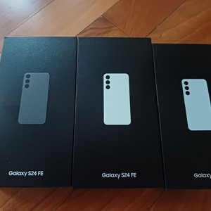 갤럭시박스 갤럭시 S24FE S20울트라 빈박스