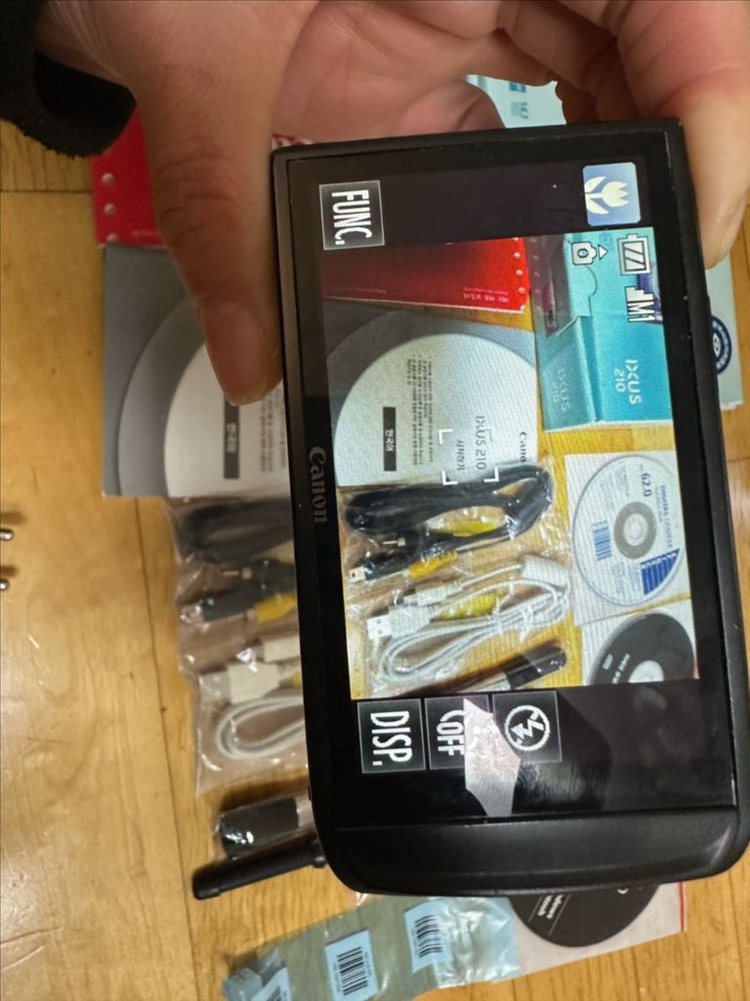 캐논 ixus210풀박스, 익서스210 이미지