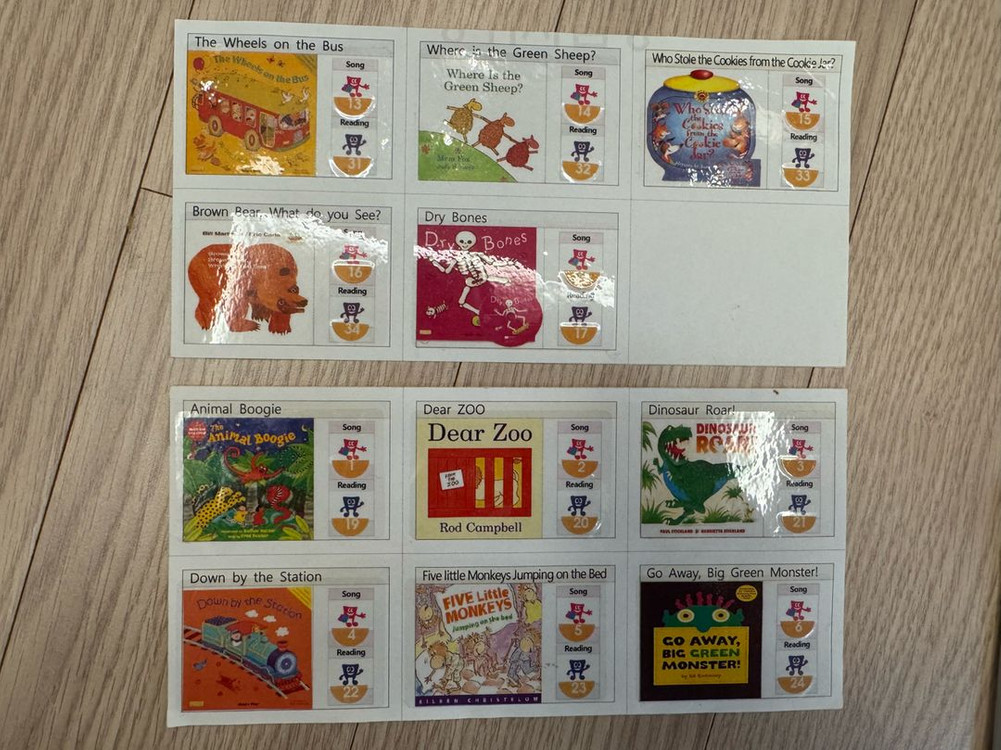 노부영 총36권&세이펜 : 마더구스(세이펜) 15권+노부영 베스트 15권(세이렉) +기타 노부영6권+세이펜)--3