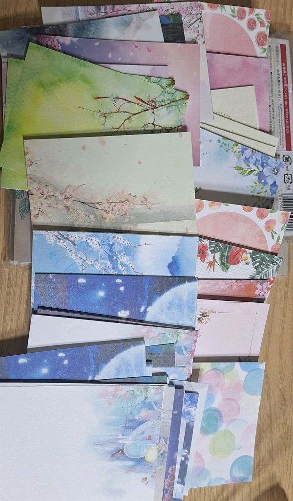 빈티지 플라워 다꾸 떡메모지 노트패드 이미지