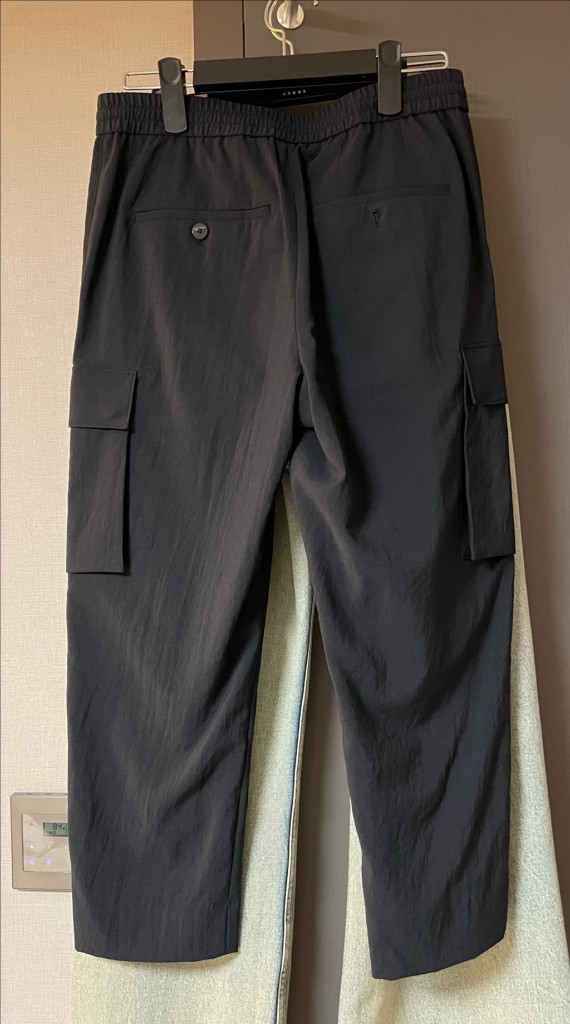 솔리드옴므 카고 크롭 팬츠 30사이즈--1