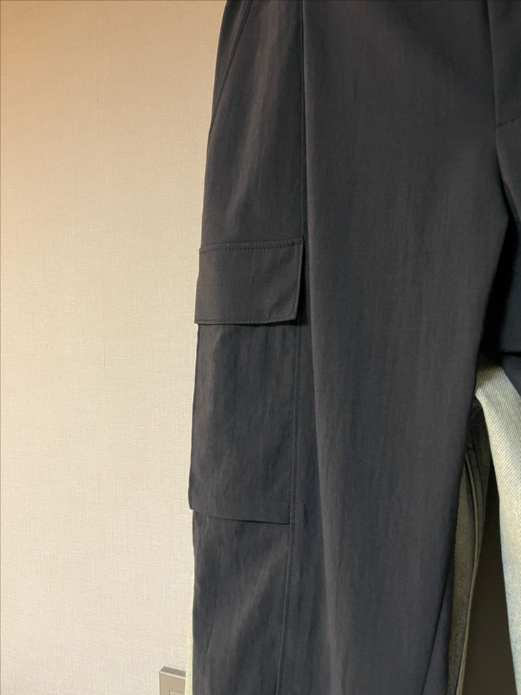 솔리드옴므 카고 크롭 팬츠 30사이즈--2