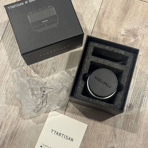 TTArtisan AF 35mm F1.8 II 렌즈 실버 후지 x마운트