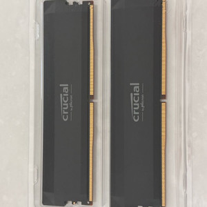마이크론 크루셜 DDR5-6000 16GBx2 (32GB) 메모리 (미개봉) 이미지