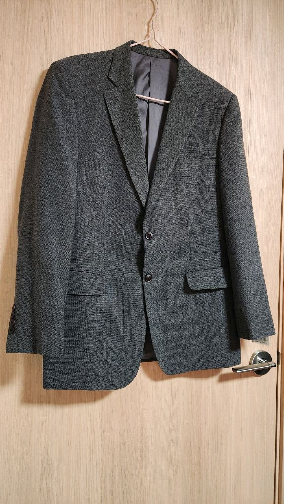 페리젠슨 남성정장마이 자켓 회색정장상의 105--1