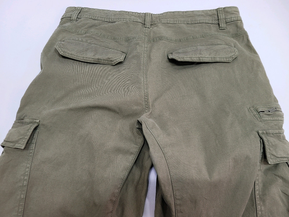 GUESS 게스 데님 카고 팬츠 조거 팬츠 / 남 84 (33) 카키--13