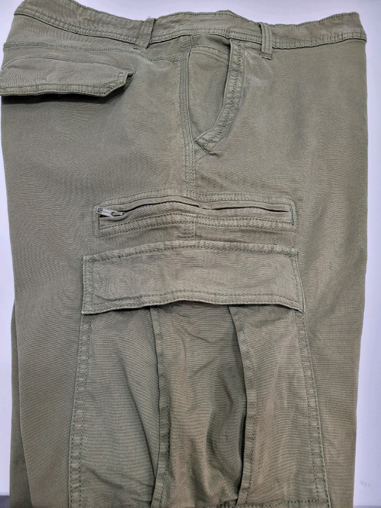 GUESS 게스 데님 카고 팬츠 조거 팬츠 / 남 84 (33) 카키--5