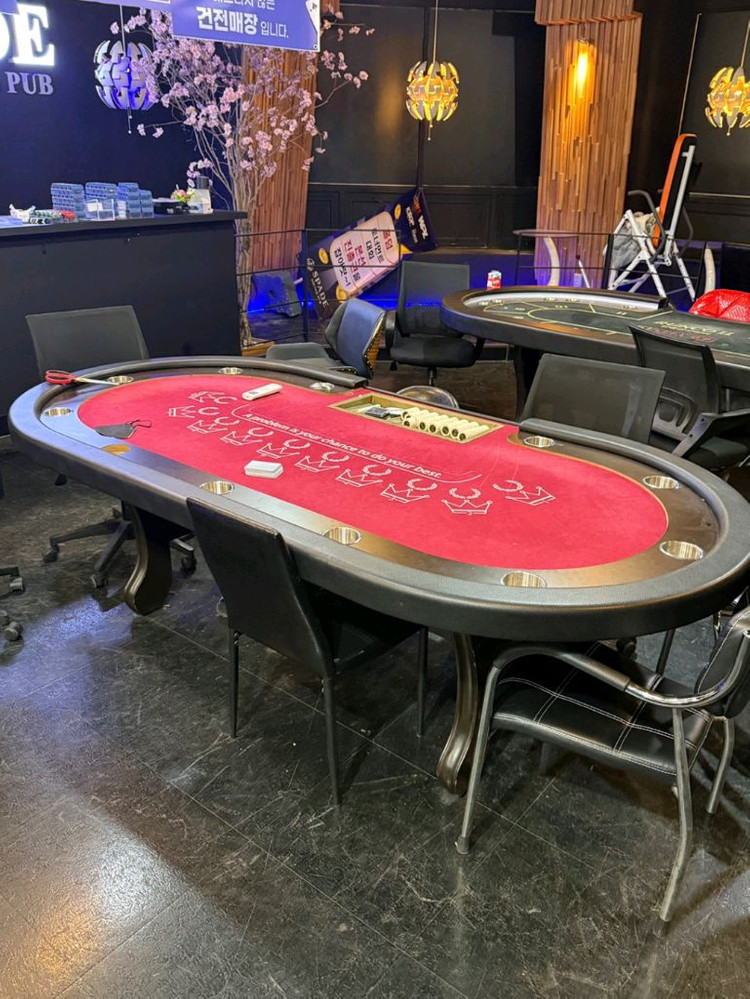 홀덤테이블 3개 판매 이미지