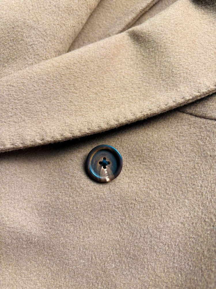 라르디니 italy made 로로피아나 레인시스템 울원단 더블코트 카멜 이미지