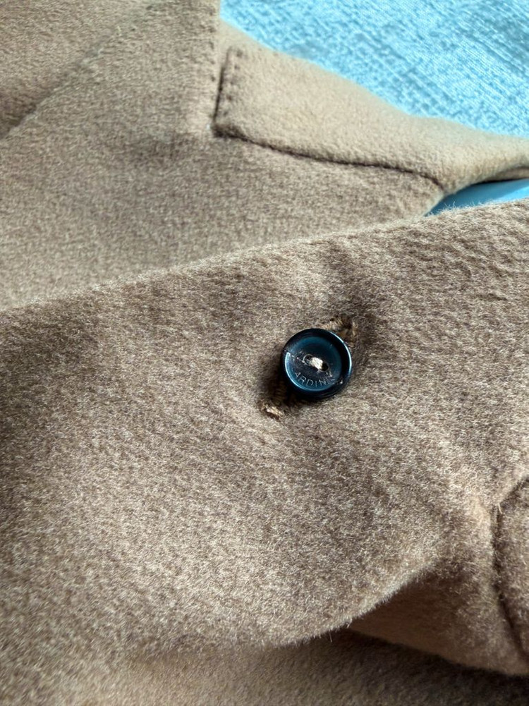 라르디니 italy made 로로피아나 레인시스템 울원단 더블코트 카멜 이미지