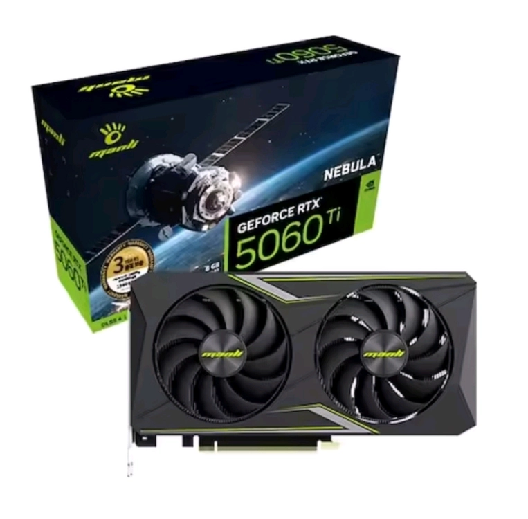 (미개봉) 만리 RTX5060 Ti Nebula D7 8GB 팝니다. 이미지