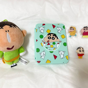 일괄)짱구 닌텐도 케이스칩 잠옷 흰둥이+짱구집게+짱구지우개+맹구인형 이미지