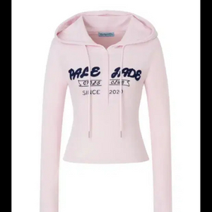 (새상품)페일제이드 레트로 패치 후드티 핑크 1사이즈 이미지