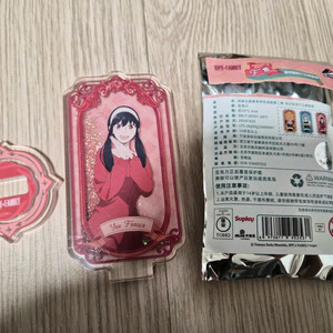 스파이패밀리 중국 쿠지 F상 요르포저 아크릴 스탠드 이미지