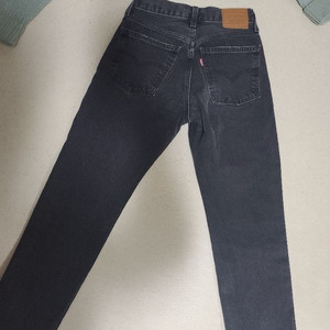 여성 LEVIS 리바이스 미디 스트레이트 데님팬츠 바지 블랙진 25 / 자라 에잇세컨즈 바버 폴로