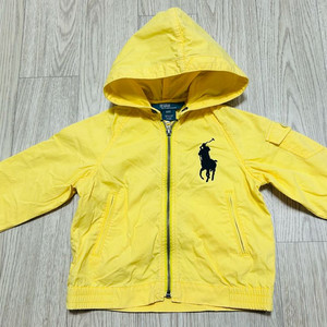 유아동 폴로 랄프로렌 키즈 노란색 바람막이 3T 이미지