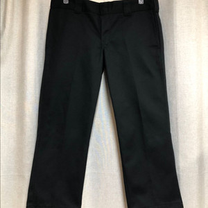 디키즈 873 슬림 스트레이트 워크팬츠 블랙 34