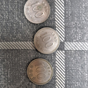 1999년 100원동전 3개일괄 이미지