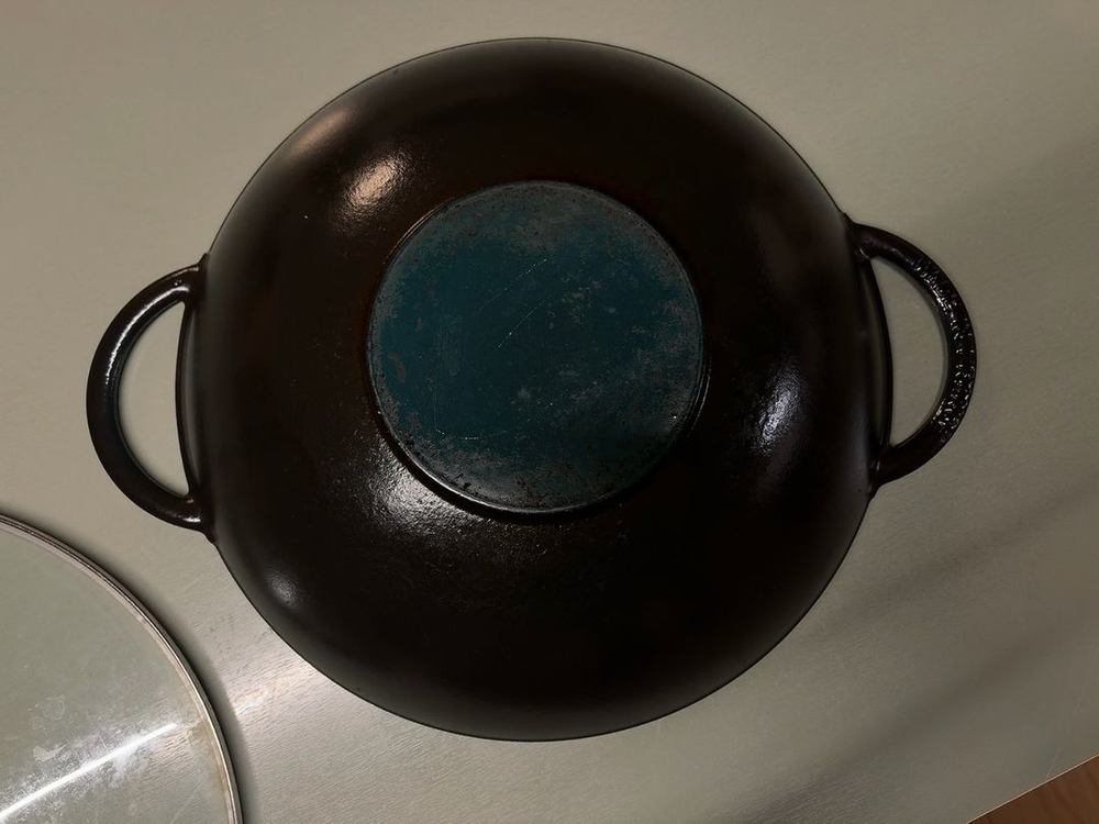 스타우브 웍 37cm 블랙 궁중팬 주물 무쇠 이미지