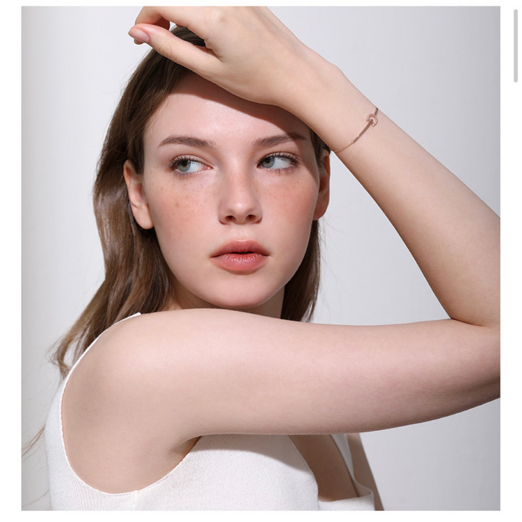 스톤헨지 New LuckyU 14K 팔찌 F0392--2