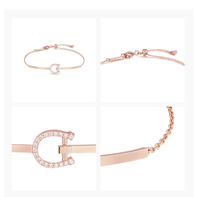 스톤헨지 New LuckyU 14K 팔찌 F0392--3