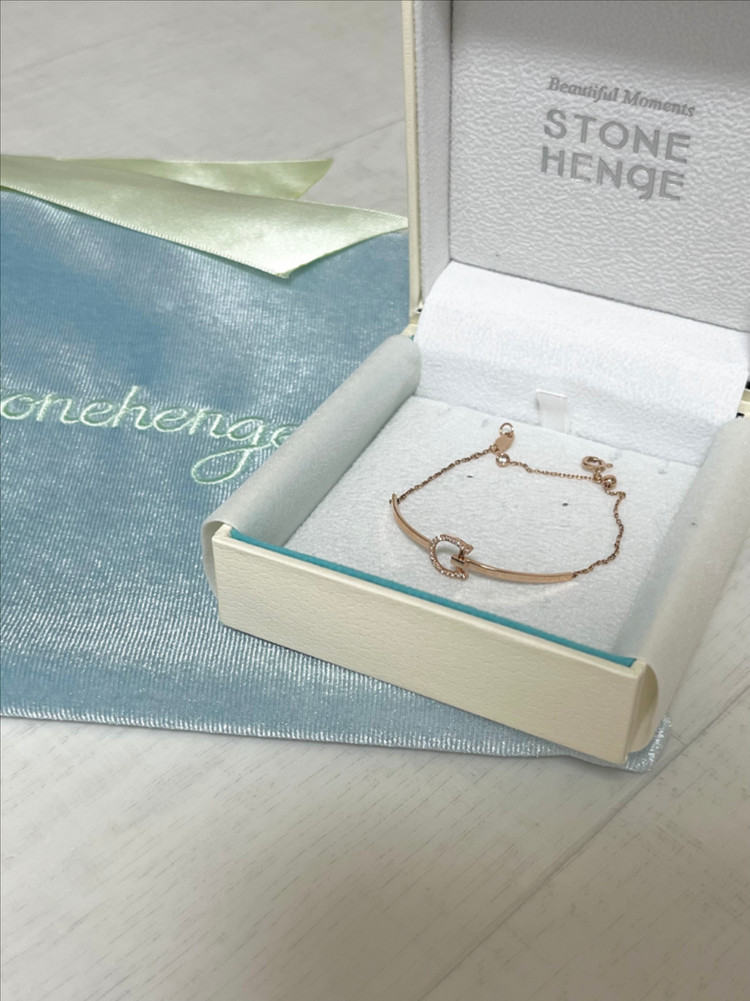 스톤헨지 New LuckyU 14K 팔찌 F0392--4