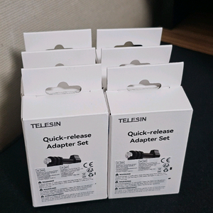 TELESIN 액션캠 퀵릴리즈 어댑터 6개