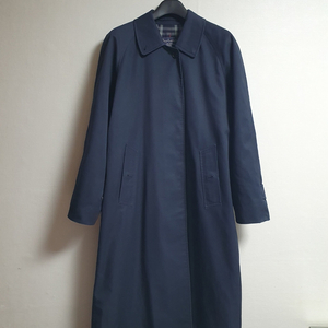 버버리 트렌치코트 네이비 M 롱코트 택포