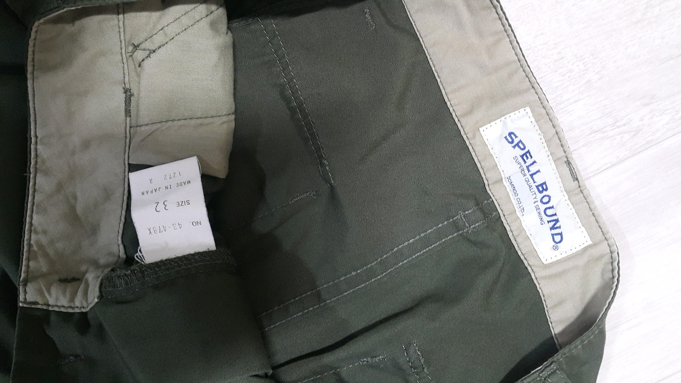 스펠바운드 SPELLBOUND 일본 기능성 테크웨어 워크팬츠 카고바지 31~33--3