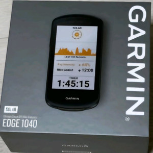 [미개봉 제품] 가민 엣지 1040 솔라 GPS 속도계 자전거 사이클링