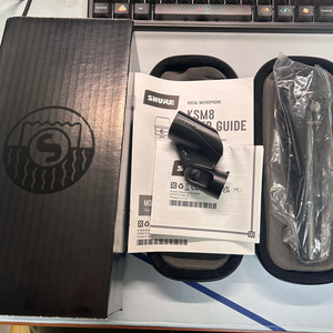 미사용 // 슈어 ksm8 마이크