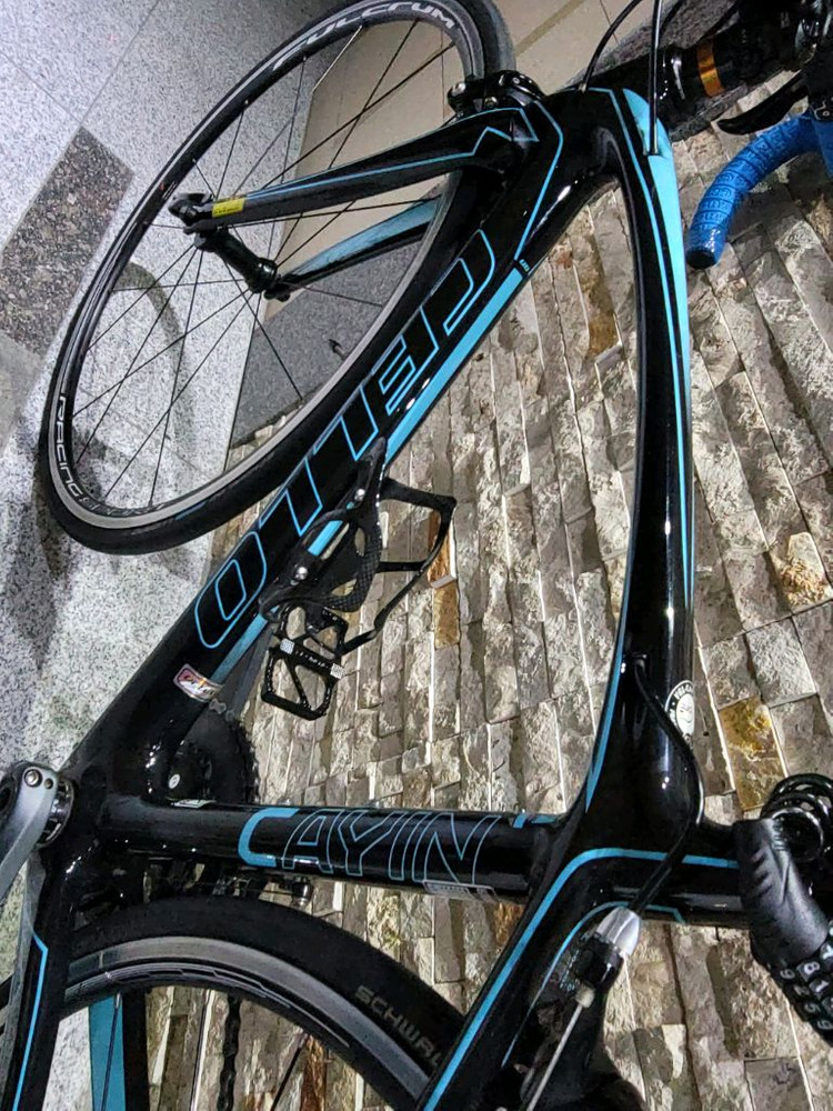 첼로 풀카본 로드 자전거--9