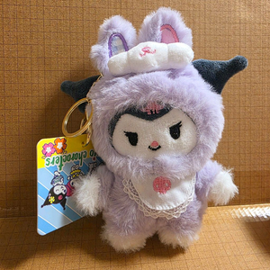 토끼 쿠로미 인형 키링 새상품 이미지