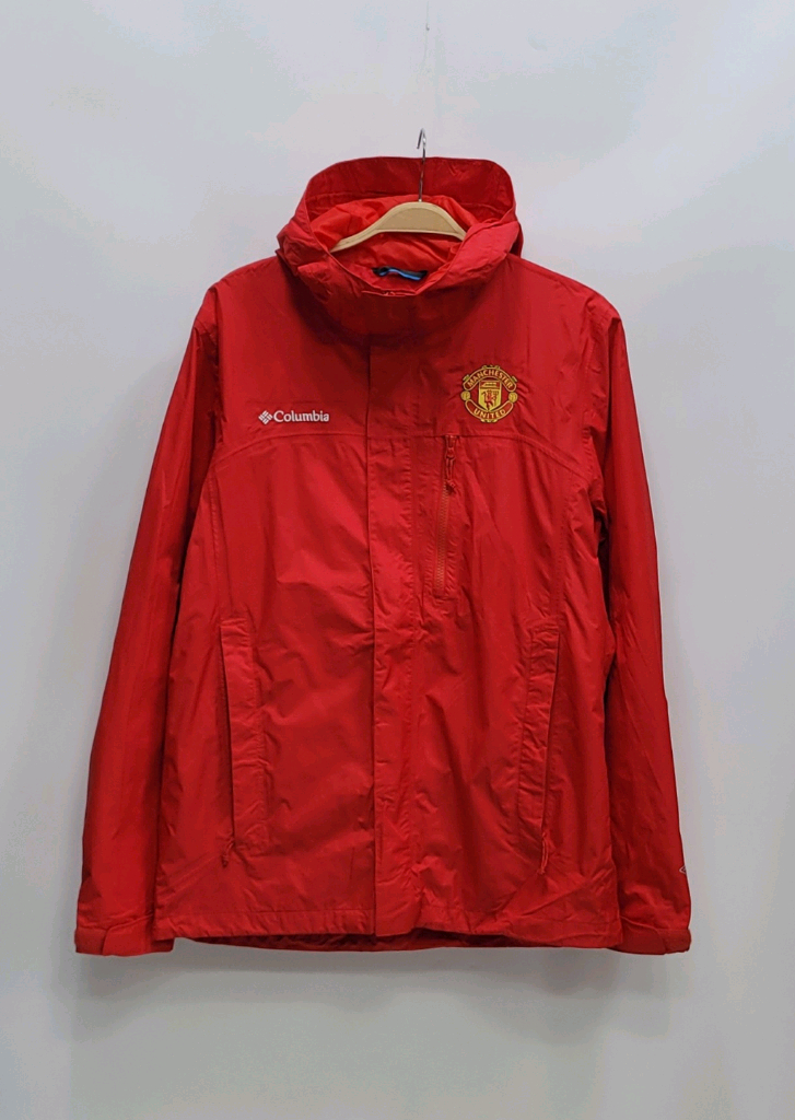컬럼비아 맨체스터 유나이티드 바람막이 홈 자켓 / 남 M 레드 이미지