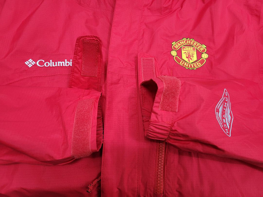컬럼비아 맨체스터 유나이티드 바람막이 홈 자켓 / 남 M 레드 이미지