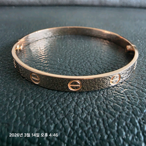 18k 금팔찌.18k 팔찌