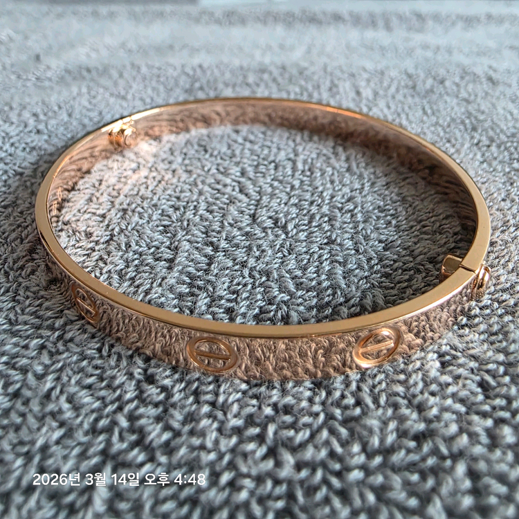 18k 금팔찌.18k 팔찌--2