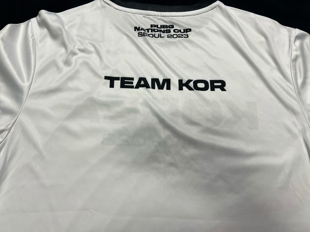 [희귀] PNC 2023 배틀그라운드 한국 국가대표 유니폼 (XL) 이미지