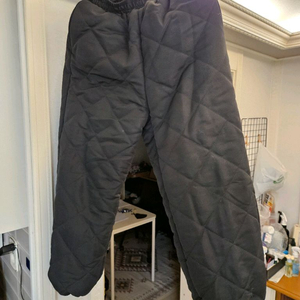 아동용 퀼팅 스키 바지 블랙17호사이즈(새상품)